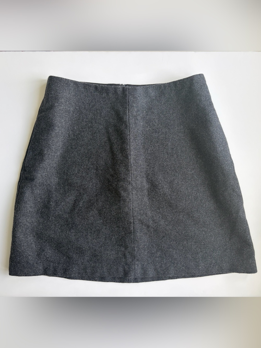 Wilfred Charcoal Mini Skirt with Pockets